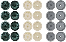 8 PACK: Car Seat Belt Stopper Spacing Limit Buckle Clip Retainer US Stop Button