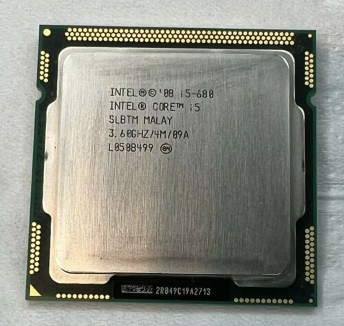 INTEL CORE I5-680 3.6GHZ 4M Cache PROCESSOR CPU LGA1156 - Picture 1 of 1