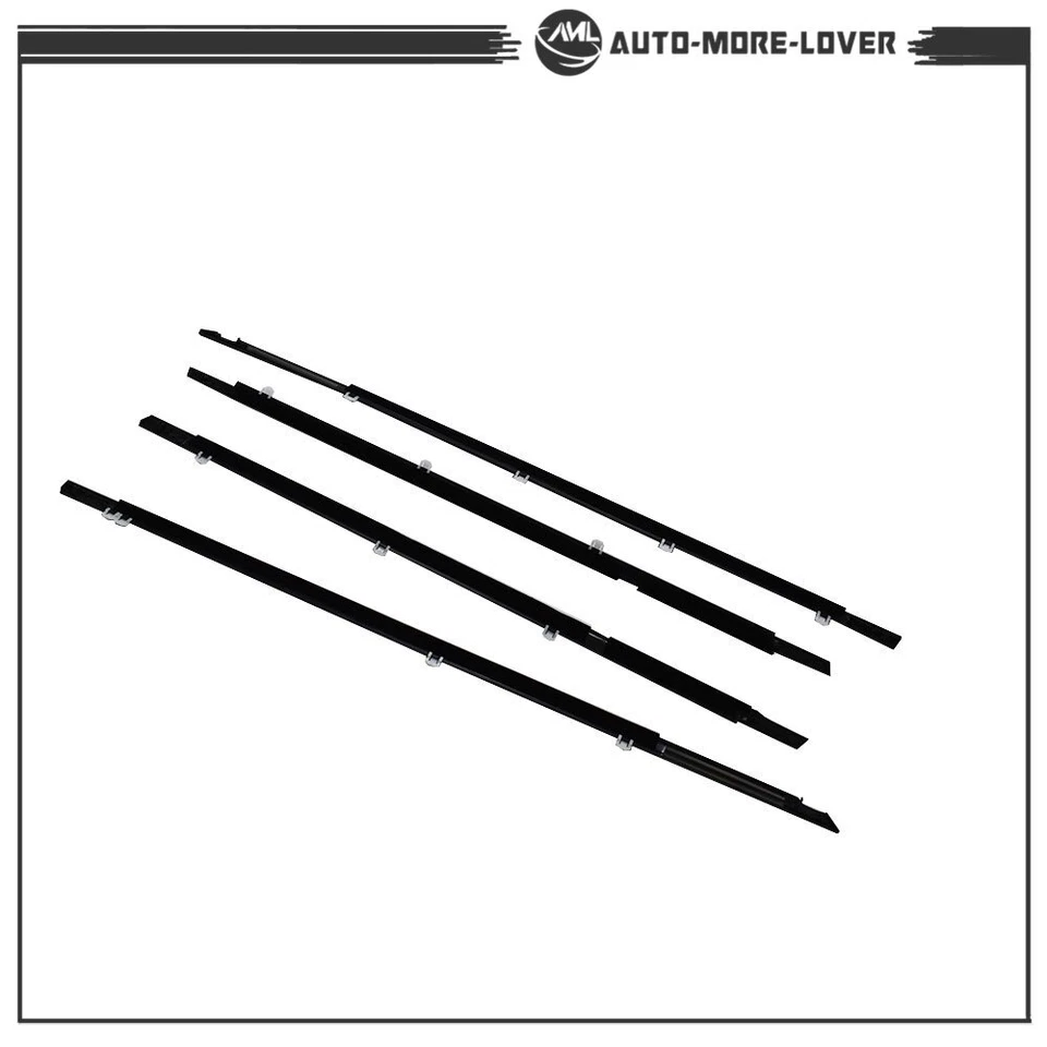 Cinturón de sellado de moldura de ventana exterior tira climática para Honda Accord 2008-2012 Foto 3 de 4