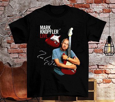 NEW MARK KNOPFLER Signature Gift For Fan Black All Size T-Shirt VC052