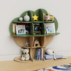 Tree Kids Bookshelf Toddler Bookcase Children Toy Organizer Nursery Playroom