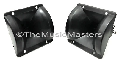 VITAL WAVE TECHNOLOGY Pair 3.5" inch Flush Mount Piezo Super Horn Tweeter Speakers Car Home Pro Studio