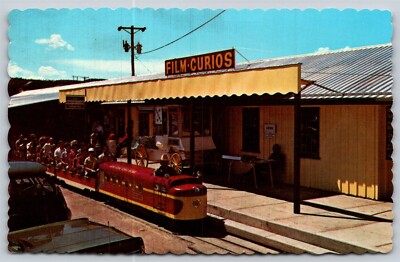 Postcard Royal Gorge Scenic Railway Passenger Trains Alta Vista CO C126