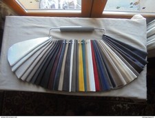 Echantillonnage de cuir d'ameublement 35 couleurs