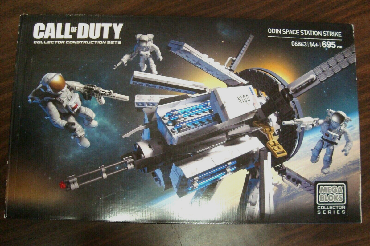 MEGA BLOKS 06863 CALL OF DUTY ODIN SPACE STATION STRIKE NASA MISB