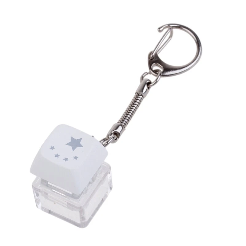 Mechanical Keyboard Switch Tester Stress Relief Keychain Toy Gift 1PC