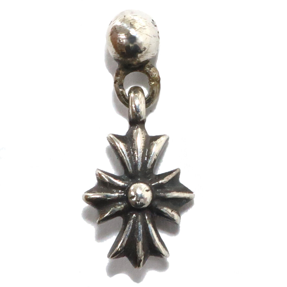 Chrome Hearts SV925 Sterling Silver Cross Stud Earring CH Chrome Hearts SV925 Sterling Silver Cross Stud Earring CH