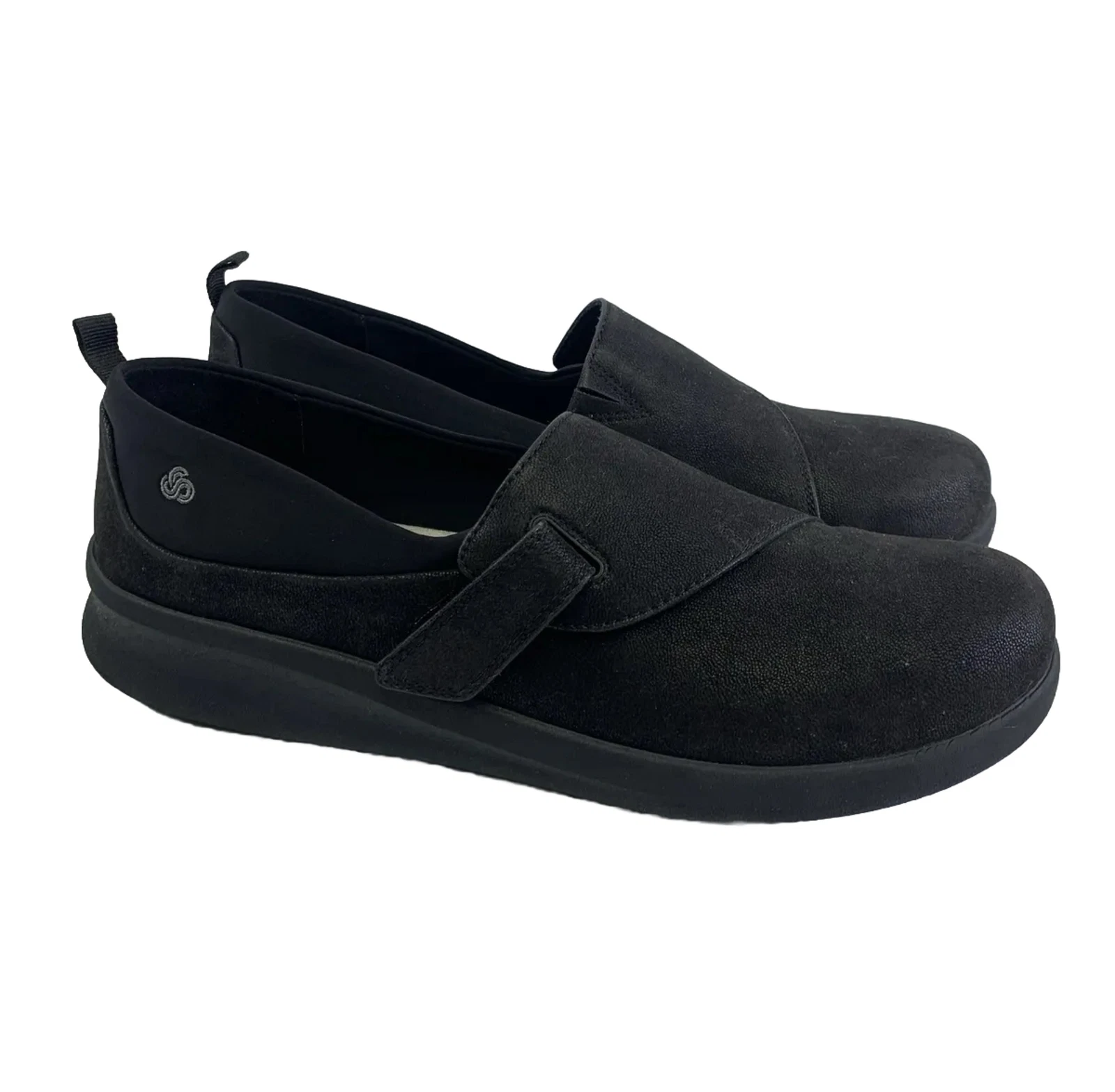 Mocassino Clarks Cloudsteppers Sillian 2.0 Ease nero slip on comodo donna 12