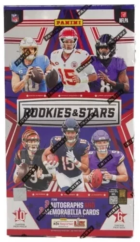 Rip & Ship - 2024 Panini Rookies & Stars Football New Sealed Hobby Box