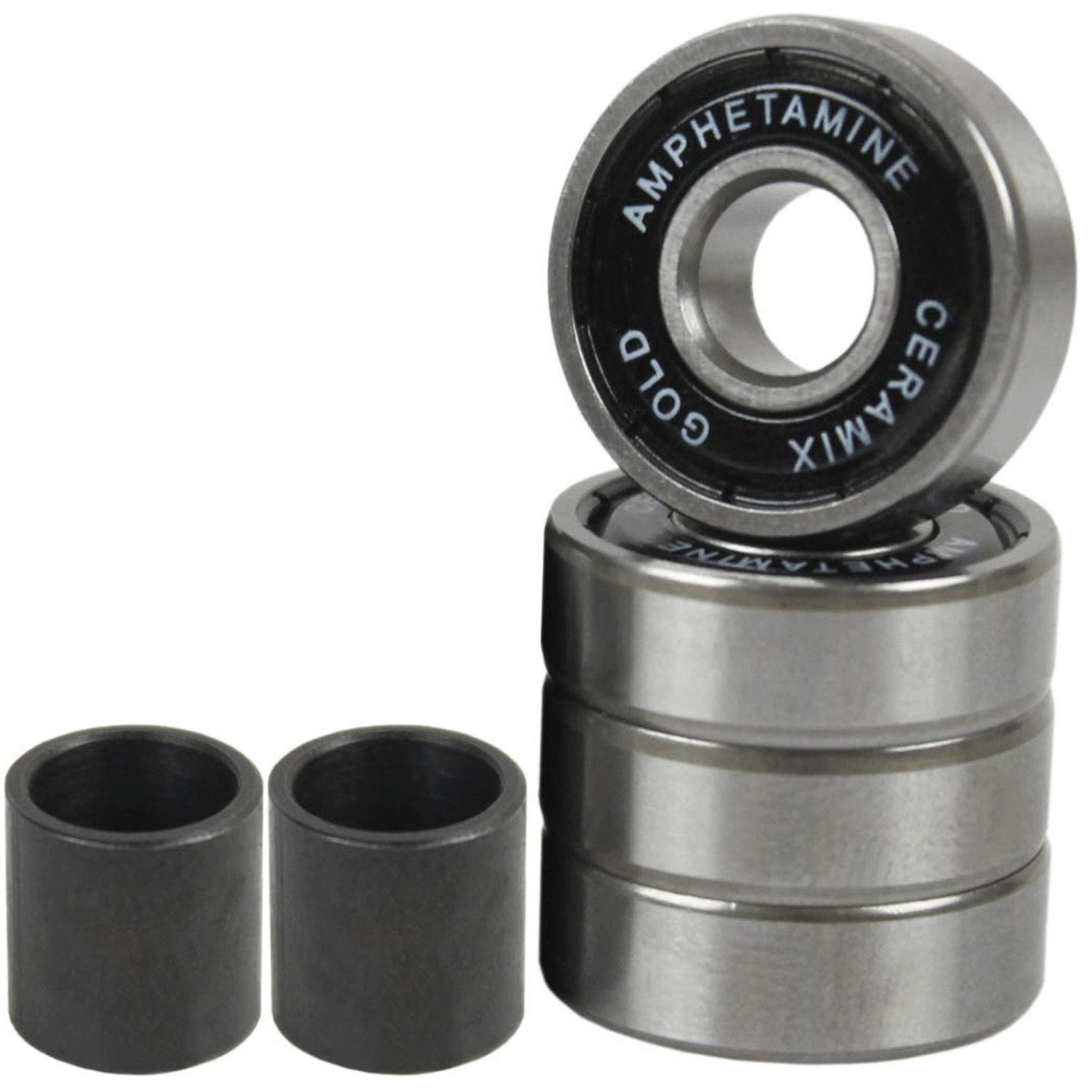 Longboard Speed Bearings Set Of 4 Pre-lubricated Ceramic