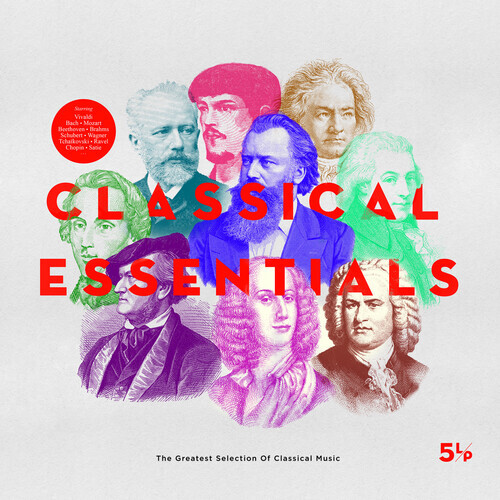CLASSICAL ESSENTIALS - LES CHEFS D'OEUVRE / VARIOUS (5 LP