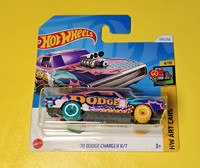 Hot Wheels Mattel - 70 Dodge Charger R/T Pink 108/250 (Art Carts) - 2024