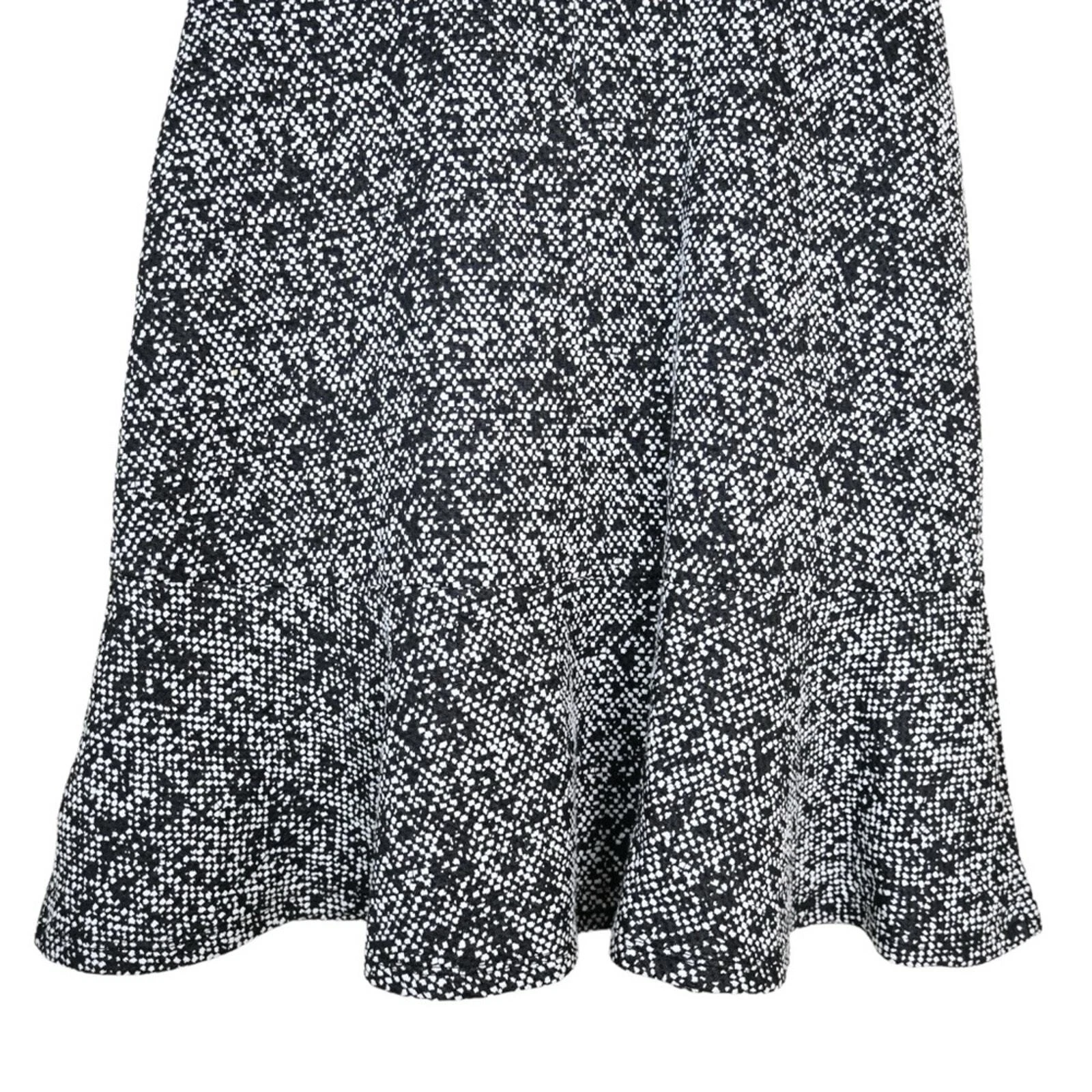 Abito Michael Michael Kors donna S jacquard aderente e svasato NUOVO