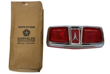 1964 Plymouth Fury Belvedere Savoy Right Taillight Lamp Lens Chrome 2495212 Nos