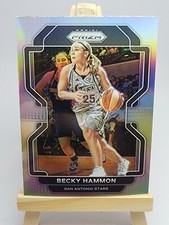 Becky Hammon - 2022 WNBA Prizm - Silver Parallel #31 - Stars Aces Hall Of Fame