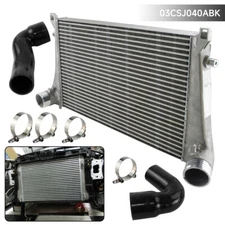 70MM Intercooler Kit For VW GTI MK7 Golf R Audi A3/S3 Skoda Seat 1.8T 2.0T TSI