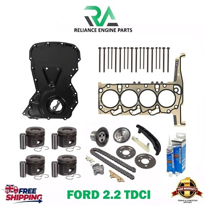 PEUGEOT 4HG FORD 2.2 TDCI MK7 MK8 CVRA KOPFDICHTUNG MIT MOTOR UMBAUSATZ TEILE