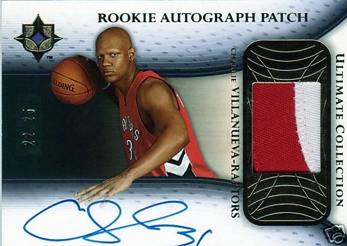 05-06 ULTIMATE CHARLIE VILLANUEVA RC AUTO PATCH #/25 - Photo 1/1
