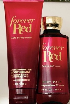 Bath and Body Works  Only Red Body wash &Body Cream  
