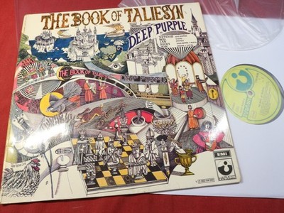 Deep Purple  THE BOOK OF TALIESYN  LP EMI Harvest 1C 062-04000 Germany 1969