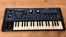 Novation MiniNova 37-Key Analog Synthesizer with Case Microphone Adapter