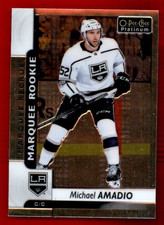 2017-18 O-Pee-Chee Platinum #199 Michael Amadio RC.