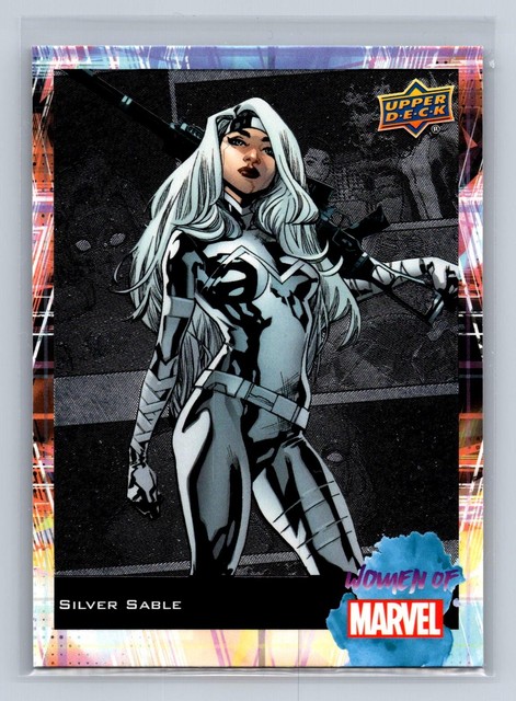 Silver Sable 2024 Upper Deck Women of Marvel Exclusive #33