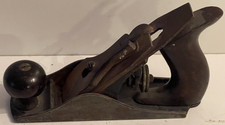 RARE! ANTIQUE STANLEY NO.1 SMOOTH PLANE UNRESTORED ORIGINAL BARN FIND USA!