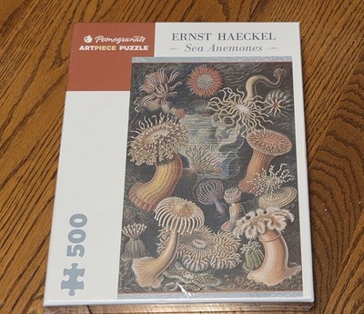 Ernst Haeckel Sea Anemones Jigsaw Puzzle 500pc NEW SEALED