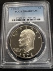 1978 S Gem Proof Eisenhower Dollar Graded By PCGS At PR 69 Deep Cameo G-4’ — photo 1