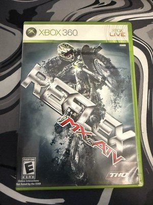 MX vs. ATV Reflex Racing Microsoft Xbox 360 THQ Manual Included Multiplayer