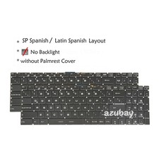 Teclado Espa ol / LA for MSI MS-16J3 MS-16J5 MS-16J6 MS-16J7 MS-16J9 MS-16JA