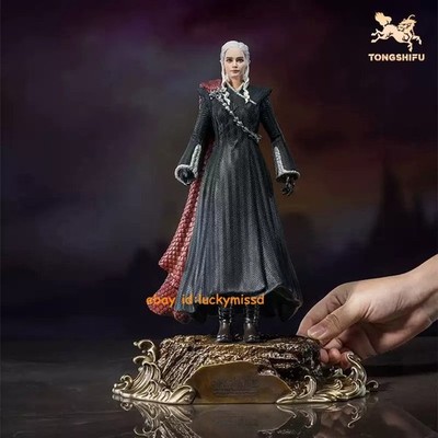 TONGSHIFU All Brass Game of Thrones Daenerys Targaryen Statue Model 12in Doll