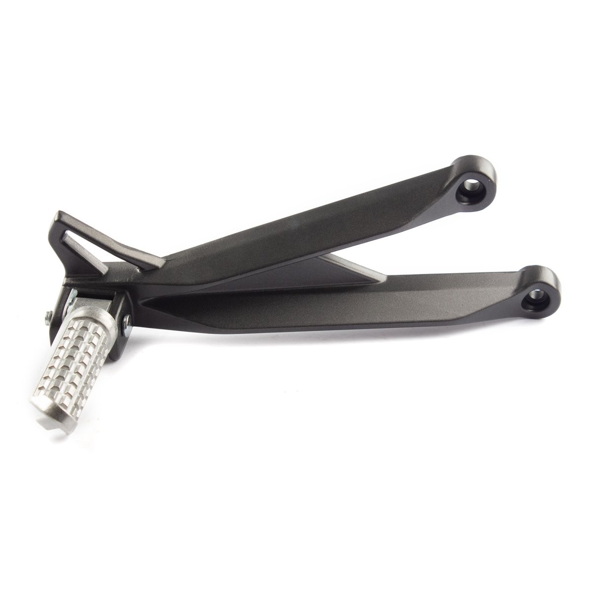 Right Pillion Footpeg with Bracket for TR125-GP2, TR125-GP2-E5, MITT125GP2 Black