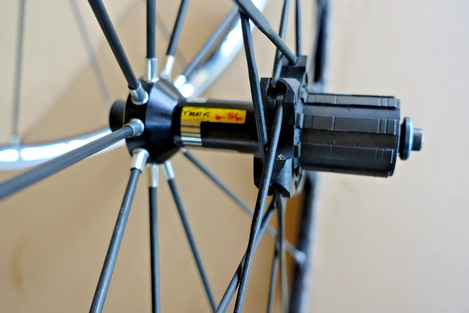 Cerchi in lega Mavic R-Sys Tracomp 700c QR cerchio freno ultraleggero Hill Climb 1370g! - Immagine 3 di 4