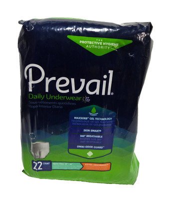 Prevail Daily Protective Underwear Youth Small (22 count) Maximum Absorbency