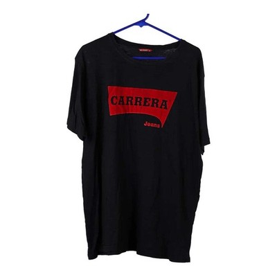 Carrera Spellout T-Shirt - 2XL schwarz Baumwolle