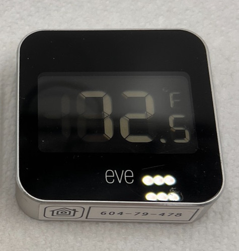 Elgato Eve Degree Weather Station Temperature Humidity Monitor for Apple HomeKit