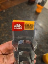 Mactools 11-pc. 38 Drive Sae Open End Crowfoot Wrench Set Sc011ks