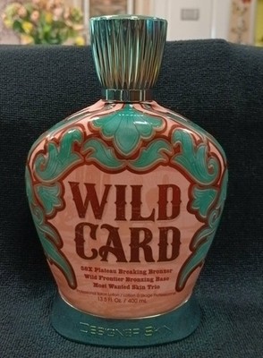GENUINE Designer Skin Wild Card Tanning Lotion 13.5 Oz Very FRESH! NEW 2026