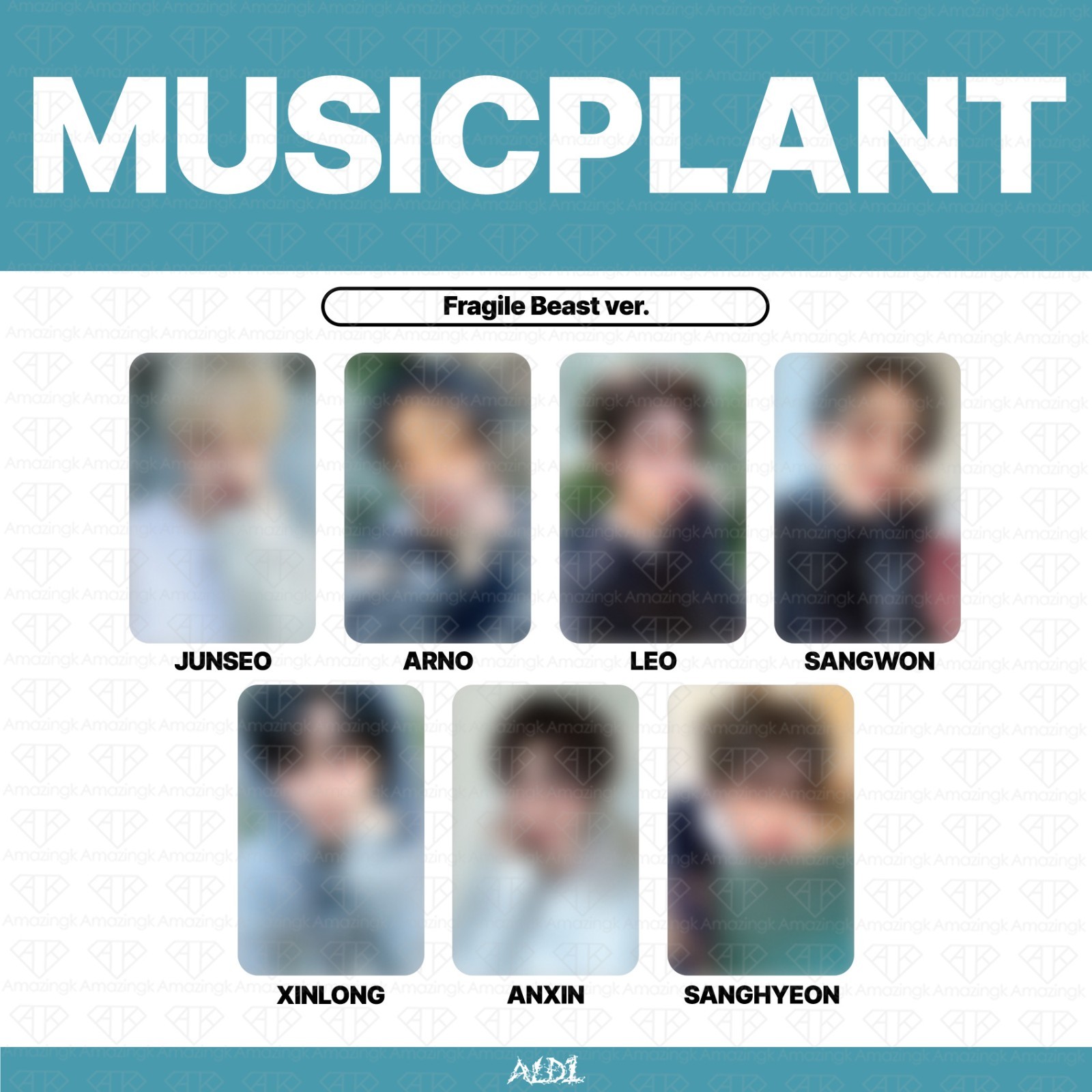 [PreSale] ALD1 Alpha Drive One 2nd Mini Album UNBREAKABLE: 少年BEAST POB Photocard