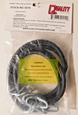 Quality Rubber Adjusters Tighteners for Passenger Car Tire Chains #0214 - NEW