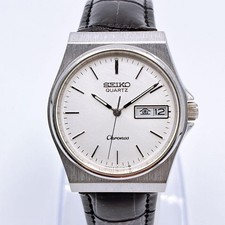 Orologio da polso Seiko Chronos 8123 7090 vintage al quarzo anni 80 raro da c...