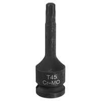 "T45 Torx Bit SteckschlüSsel 1/2\" Antrieb 6-Punkt Torx Stern Schraubendreher"
