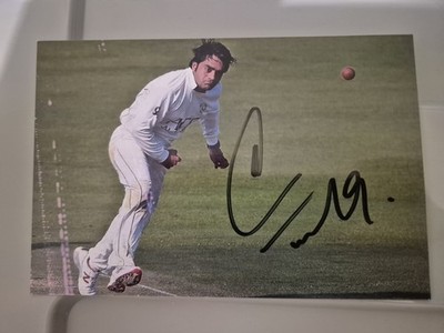 RASHID KHAN CRICKET SIGNED IN PERSON 6 x 4 PHOTO ''BUY GENUINE''