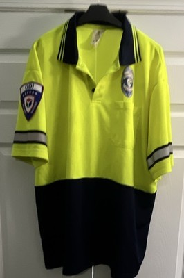 GDI Security Service First Class Hi-Vis Security Polo Shirt 2XL Yell/Black PS-69