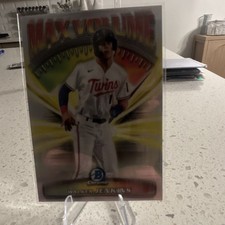 2024 Bowman Chrome Max Volume MV-4 Walker Jenkins Minnesota Twins Topps Insert
