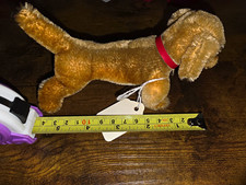Vintage Steiff Hexie Dachshund Dog Mohair Plush Germany Googly Eyes W/Tag Button