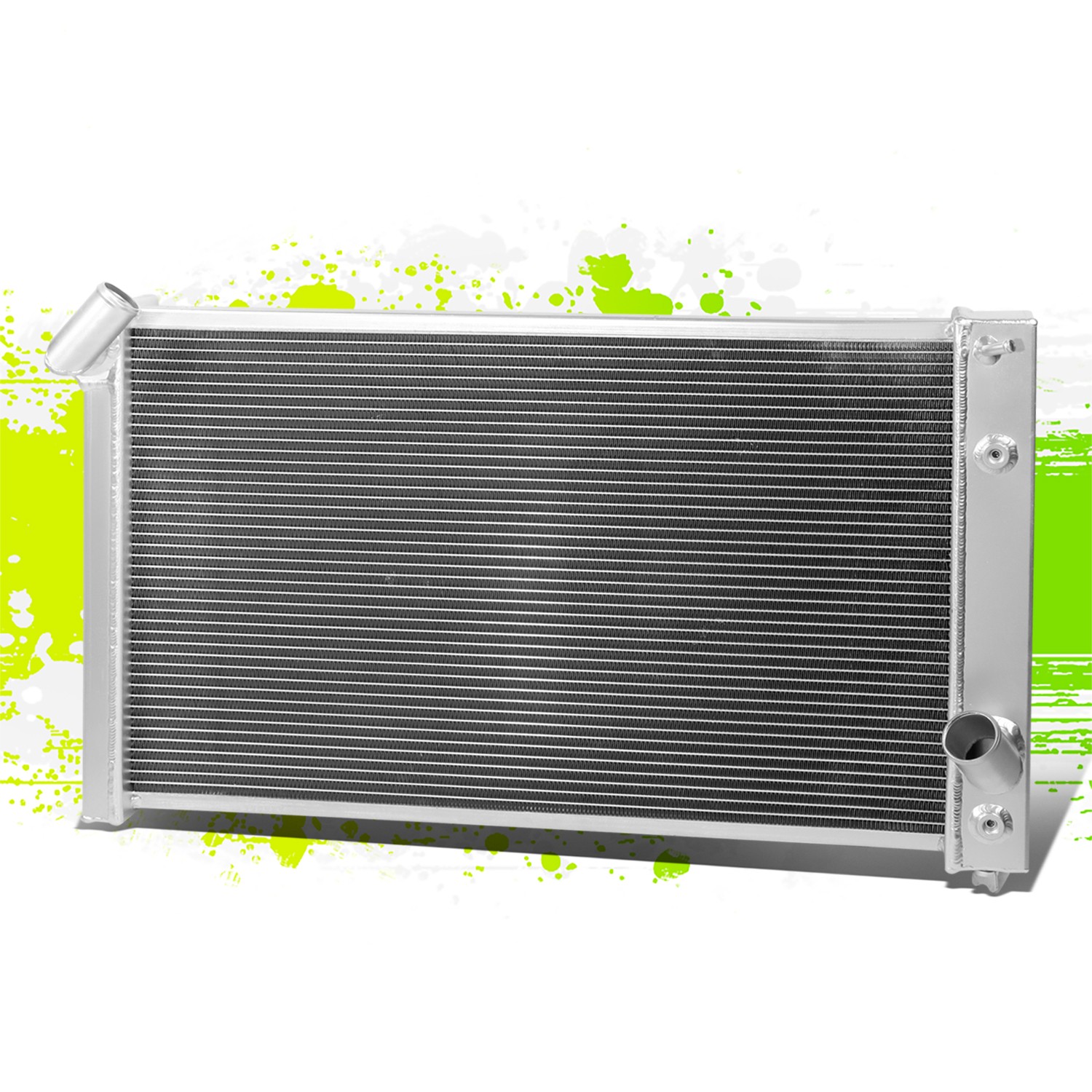 2-Row Full Aluminum Racing Bolt On Radiator+Cap for Corvette Manual 7/7 ...