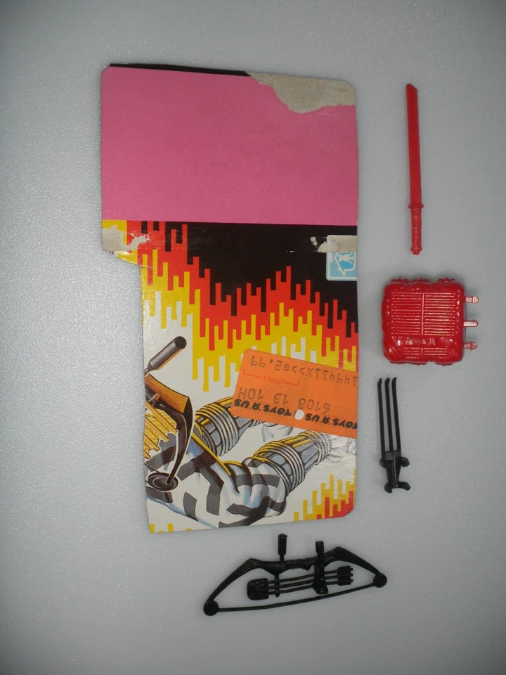 1988 Cobra Storm Shadow v2 Фигурка Винтаж G.I. GI Joe 3,75 ARAH *100% полный комплект - Изображение 2 из 4